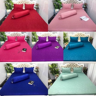 Bộ Drap thun vải gấm 4 món sang trọng
