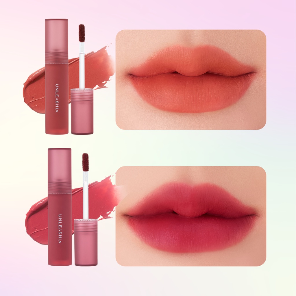 Son Velvet Tint UNLEASHIA siêu lì, lâu trôi, mềm mại êm ái như trong vòng tay ai 4.5g