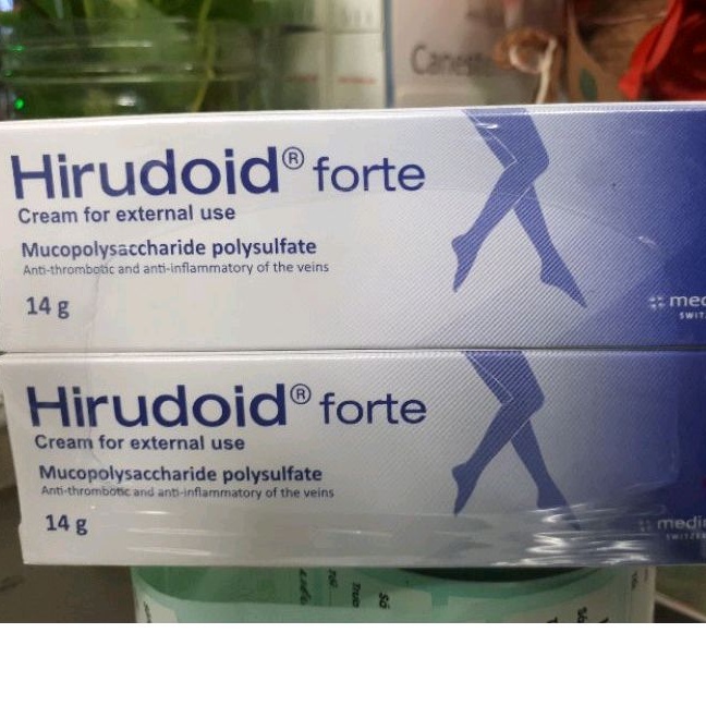 kem thoa suy tĩnh mạch Hirudoid forte ( 14g)