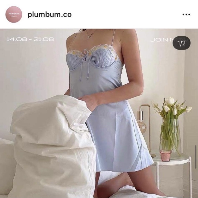 váy lụa Plumbum.co S new