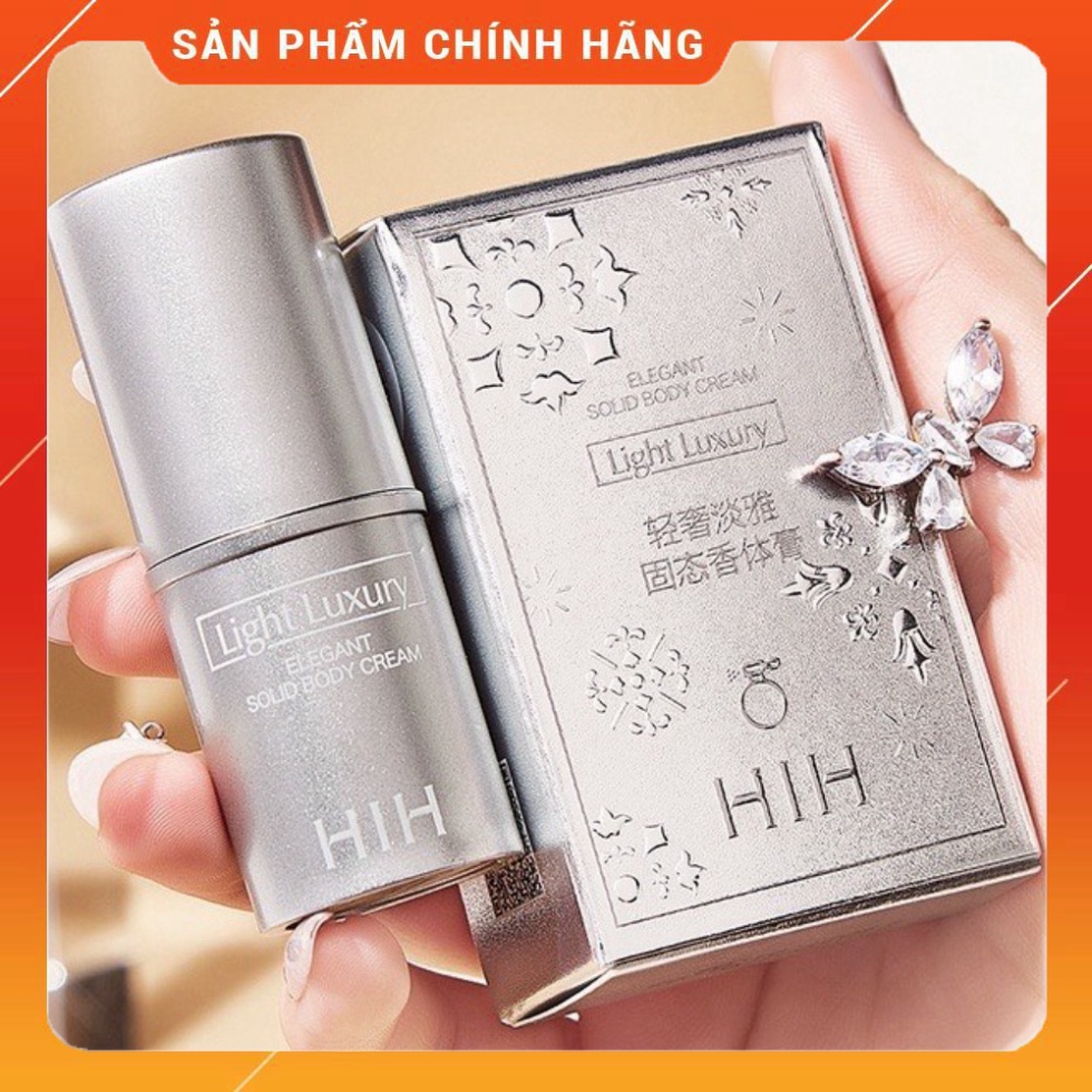 Nước hoa khô sáp HIH vỏ bạc lưu hương lâu thơm nhẹ nhàng