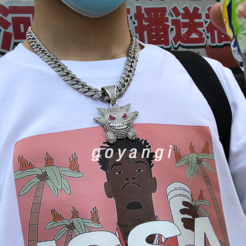 Áo thun unisex Rapper 21 savage unisex nam nữ dáng rộng oversize phong cách Hàn Quốc