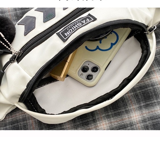 Túi đeo chéo nam nữ kiểu dáng Hàn Quốc Unisex thời trang hiện đại cá tính D25 | BigBuy360 - bigbuy360.vn