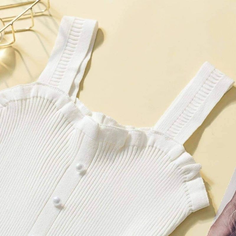 Áo 2 dây dệt kim DA364