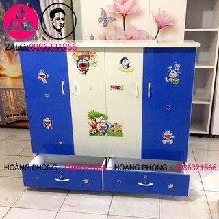 Tủ quần áo trẻ em ( 100% Miễn phí vận chuyển ) Bảo hành 2 năm tận nơi