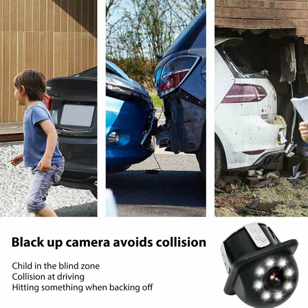 Camera chiếu hậu hình tròn HD Z6A7 với 8 bóng đèn LED hỗ trợ tầm nhìn ban đêm | BigBuy360 - bigbuy360.vn