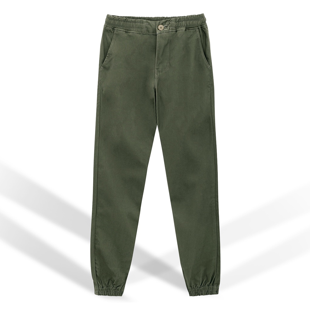 Quần Jogger kaki nam co giãn zip khóa kéo, form Regular fit chính hãng SPMJGK01 - PigoFashion