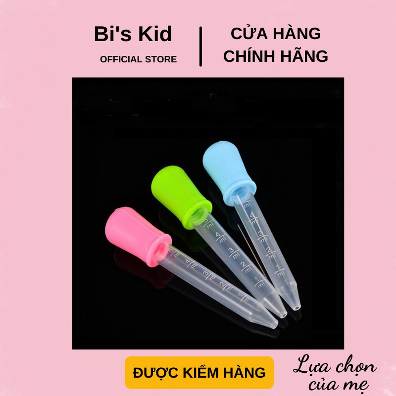 Ống bơm thuốc cho bé📌FREESHIP📌ống bón sữa loại 5ml cho bé chất liệu silicon an toàn cho bé