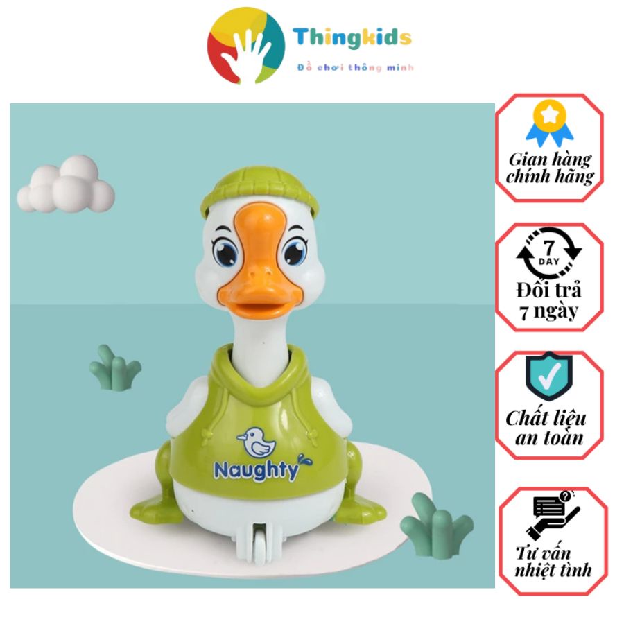 Đồ chơi vịt chạy bánh đà cute - Thingkids