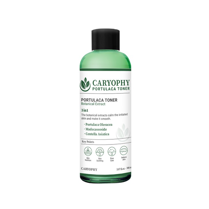 Nước hoa hồng Caryophy Portulaca No Alcohol Toner_ Caryophy Chính Hãng