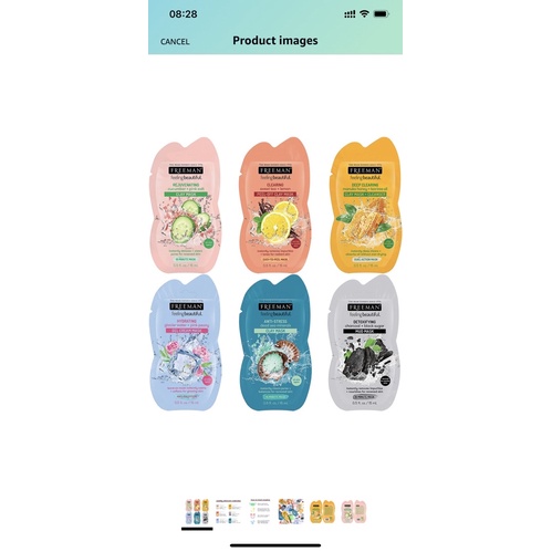 Mặt nạ đất sét Freeman Clay Mask Mỹ các loại 175ml