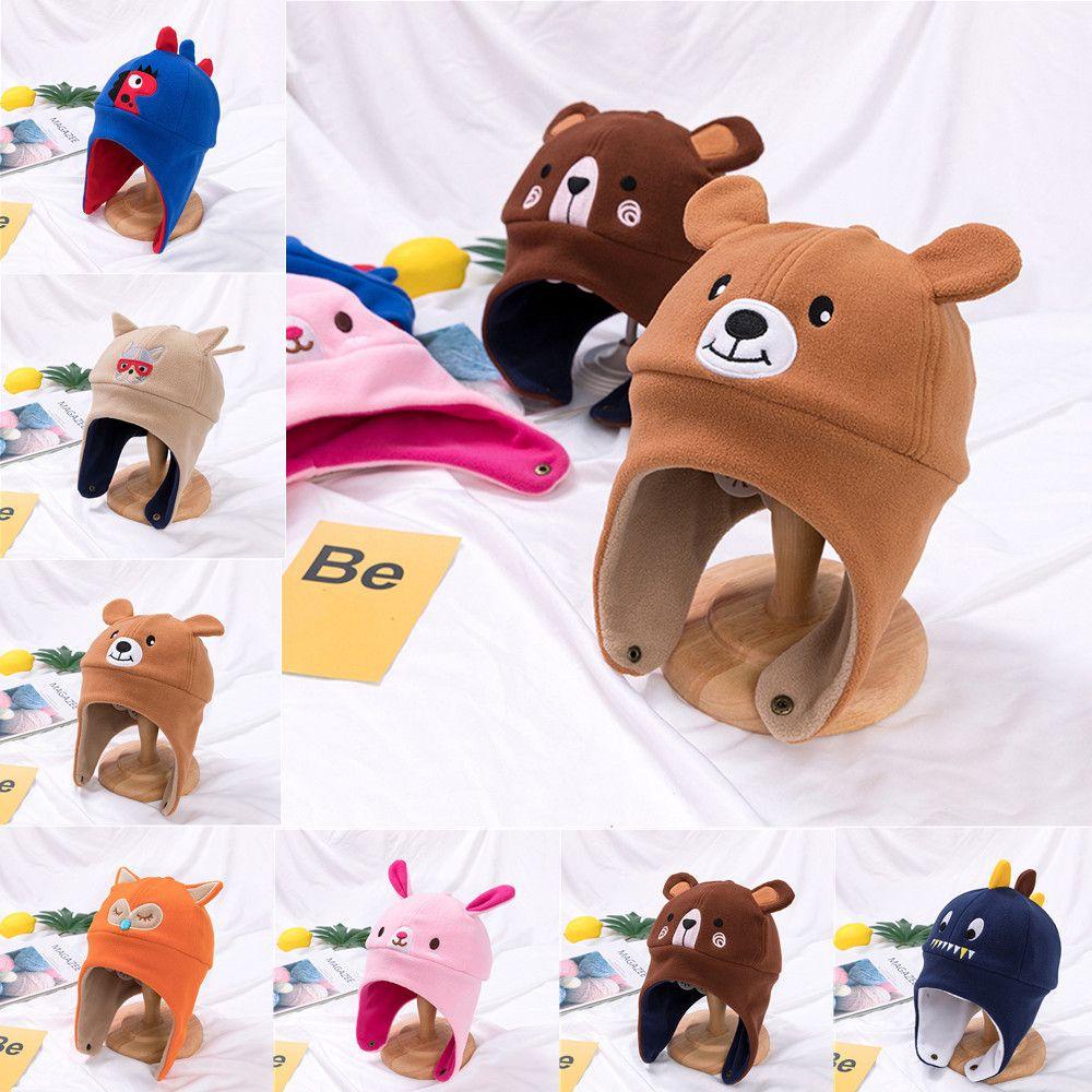 Mũ Len Che Tai Chống Gió Thời Trang Thu Đông Cho Bé