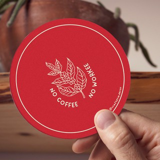 [CÓ SẴN] 50 Đế Lót Ly Giấy Cafe (giấy thấm nước tốt)