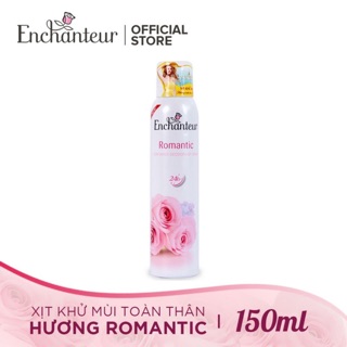 🌹Xịt Khử Mùi Enchanteur Romantic - 150ml