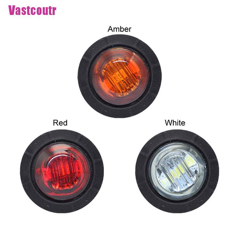 Nút Tròn Mini Gắn Đèn LED Báo Tín Hiệu Cho Xe Hơi Xe Tải