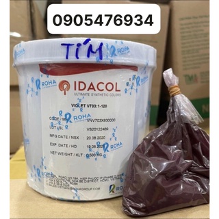 Bột màu thực phẩm tím - Bột màu thực phẩm Ấn độ idacol color