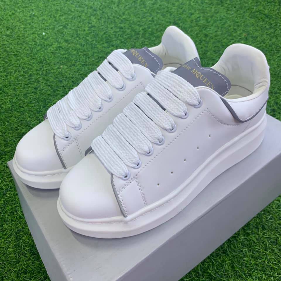 Giày Sneaker MCQueen 💖𝐅𝐑𝐄𝐄𝐒𝐇𝐈𝐏💖 MCQ Phản Quang Dây Lụa Cao Cấp Full Box Full Bill