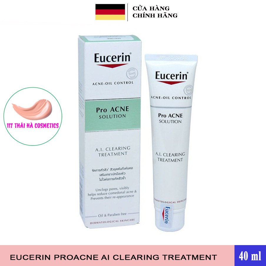 Tinh chất Eucerin ProAcne AI Clearing Treatment 40ml