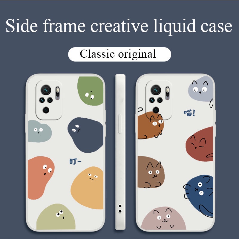NOHON Casing Soft Case For SAMSNUG NOTE 20 ULTRA 10 LUS LITE 9 8 Potato man Luxury Straight Edge back cover