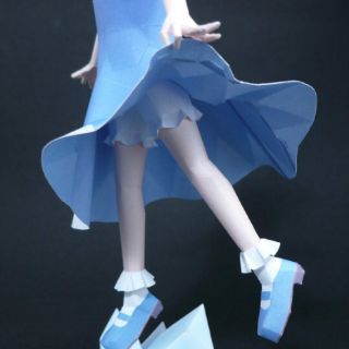 Mô hình giấy anime Touhou Project : Cirno