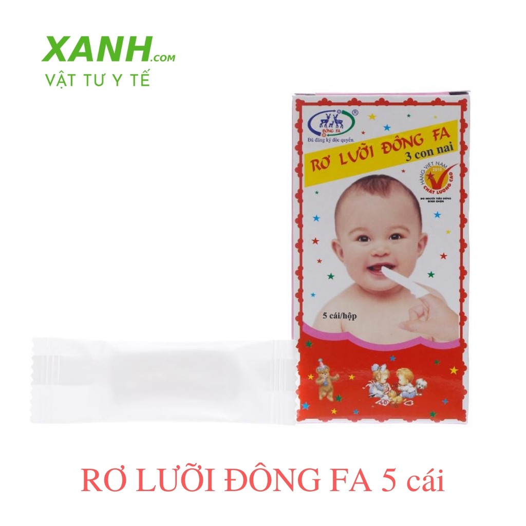 Gạc rơ lưỡi Đông Fa