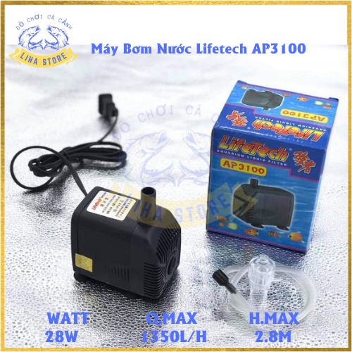 Máy Bơm Lifetech AP3100  - Máy Bơm Nước Bể Cá