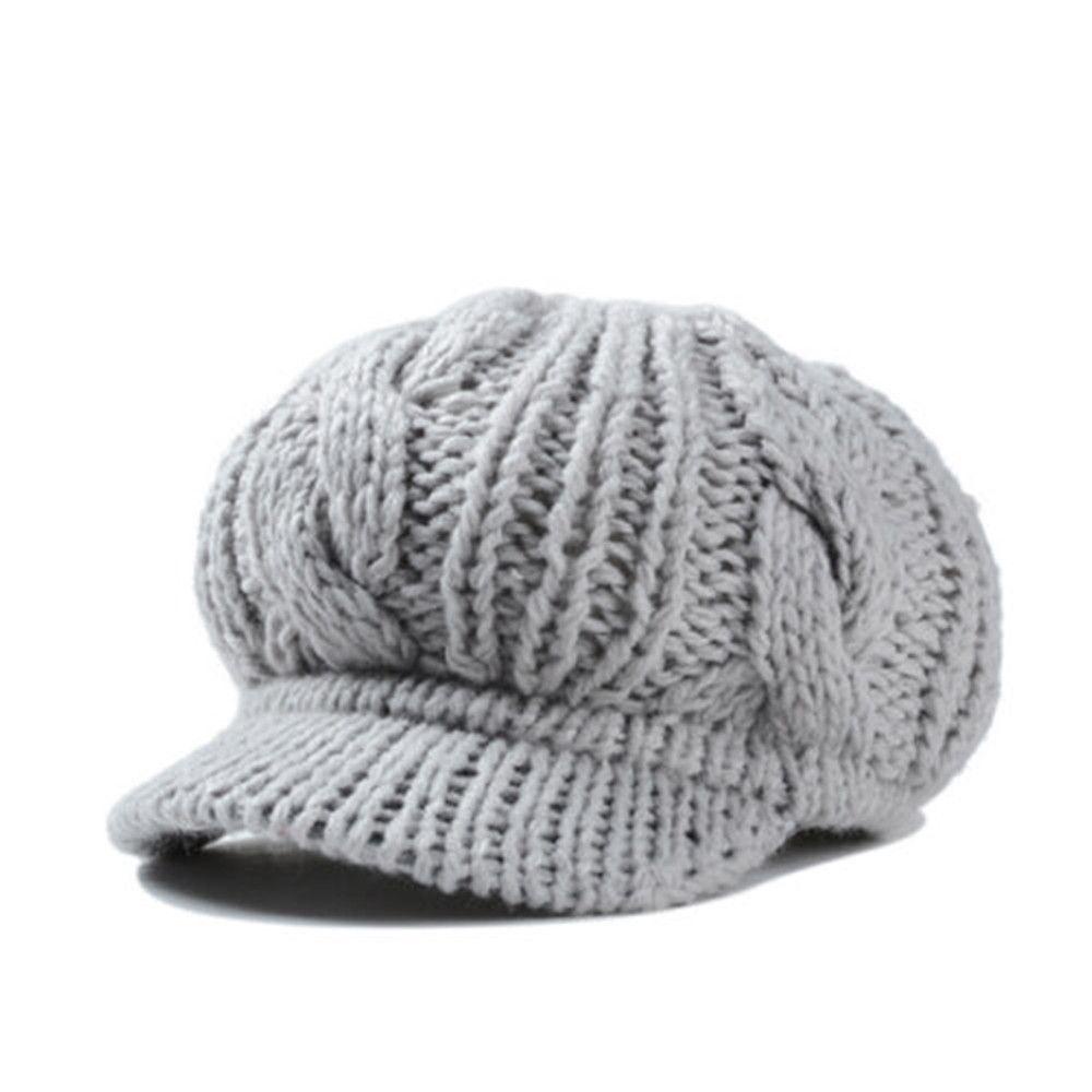 Mũ Beret Dệt Kim Phong Cách Vintage Cho Nữ