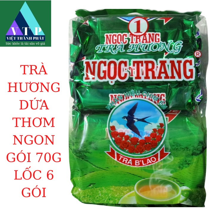 Trà sâm dứa Ngọc Trang - lốc 6 gói 420gram