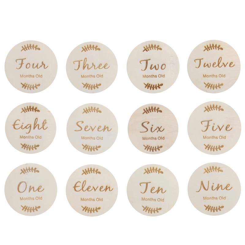 Bộ Thẻ Ghi Chú Dùng Làm Quà Tặng Sinh Nhật Cho Bé Sơ Sinh