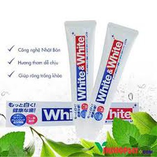 KEM ĐÁNH RĂNG SIÊU TRẮNG WHITE & WHITE
