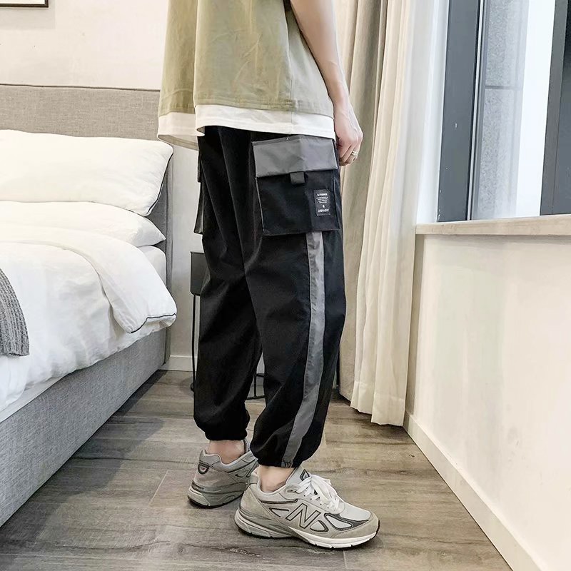 Quần jogger ống rộng phong cách Hàn Quốc size M-5XL thời trang cho nam | BigBuy360 - bigbuy360.vn