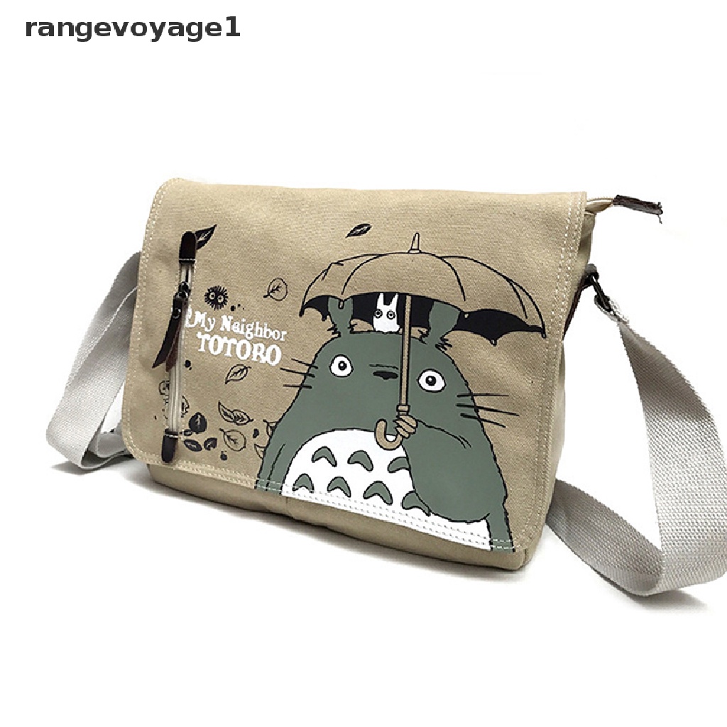 Túi Xách Nữ Vải Bố In Hình Totoro Thời Trang Hàn Mới