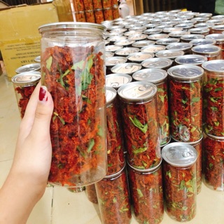Khô bò sợi lá chanh 250gr
