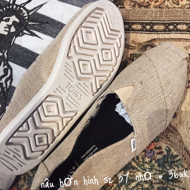 Giày lười slip on TOMS 36 36.5