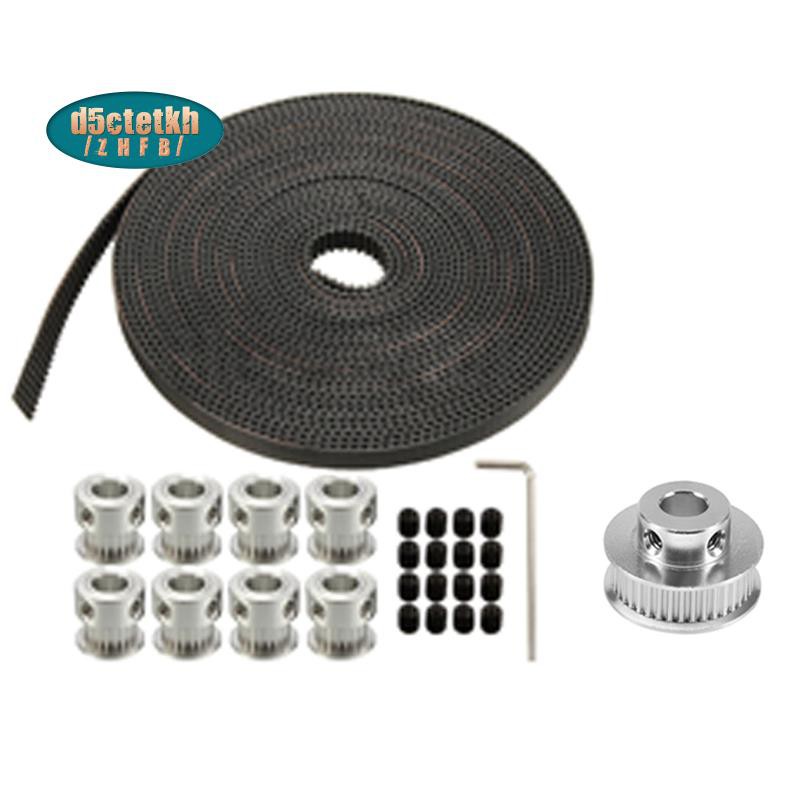 Set 8 Bánh Răng Gt2 20t 8mm 5m Cho Máy In 3d