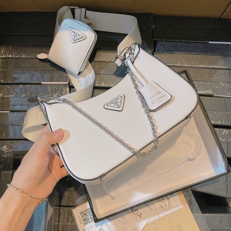 Túi Đeo Chéo P.rada Về Đủ 3 Màu Bản Chuẩn Fullbox Cưc Nét