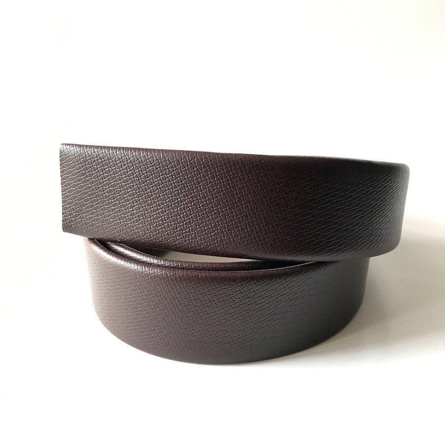 Thắt lưng nam không đầu khóa tự động da pu cao cấp - Loại dây tăng răng cưa - giá rẽ nhất