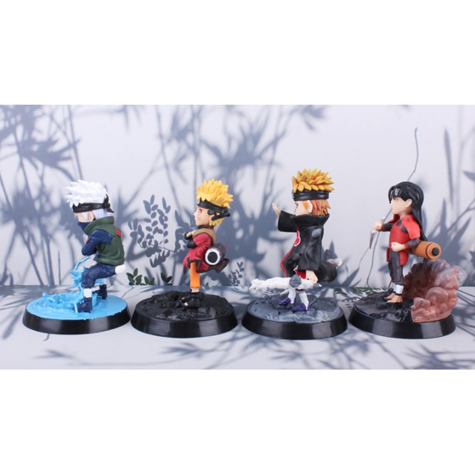 Mô Hình Naruto Figure Đệ Nhất Pain Kakashi Chibi Decor Trang Trí Bàn Làm Việc Bàn Học Phòng Ngủ MH54