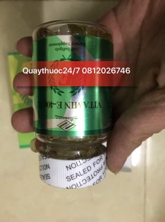 COMBO 10 HỘP VITAMIN E-400 IU(TEM CHÍNH HÃNG)
