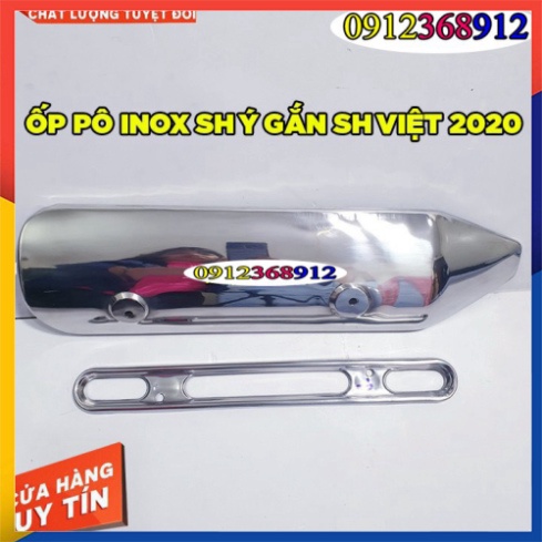 ỐP PÔ (ỐP BÔ) INOX SH 2020-2021 KIỂU Ý NHẬP