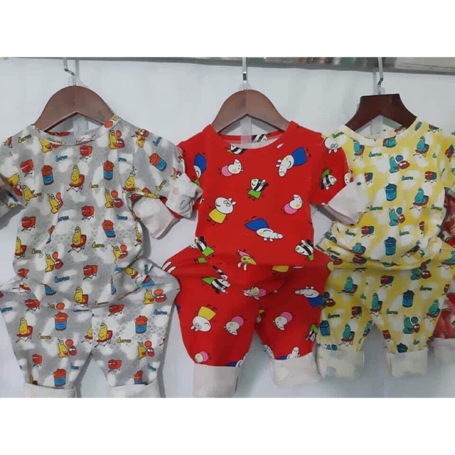 bộ ctong co dã 4 chiều cho bé iu mua thu đông không thể thiếu đk nhé các mẹ giá 100k/3b nhé saiz 6-18kg nha vải siêu đẹp