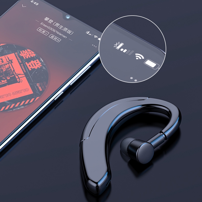 Tai nghe nhét tai Vitog Y10 kết nối bluetooth kiểu dáng thể thao thích hợp cho điện thoại Iphone Xiaomi