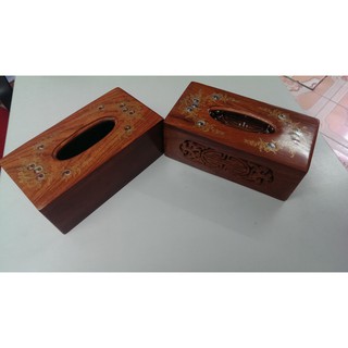 Hộp khăn giấy gỗ hương