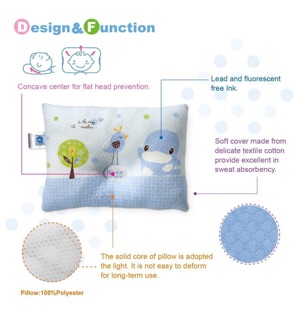Gối lõm sơ sinh Kuku Duckbill