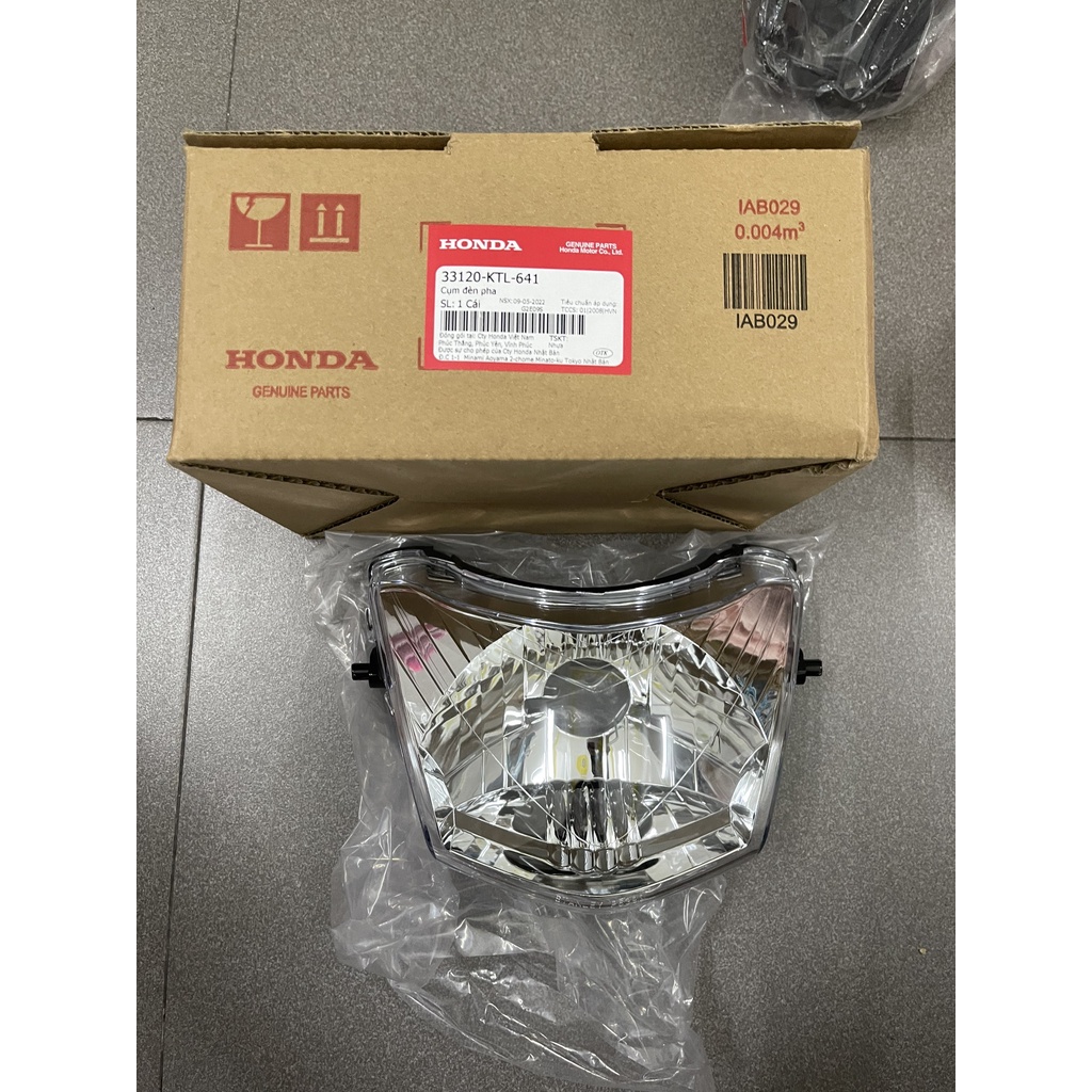 Pha đèn trước xe Future X Future X Fi Wave anpha bụng 100 110 RS 100 RSX 100 33120KTL641