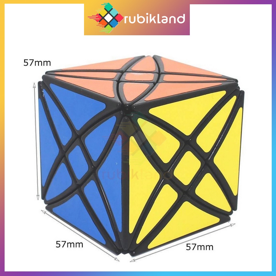 Rubik Biến Thể Lanlan Rex Cube Siêu Xịn Rubic Đồ Chơi Trí Tuệ Trẻ Em