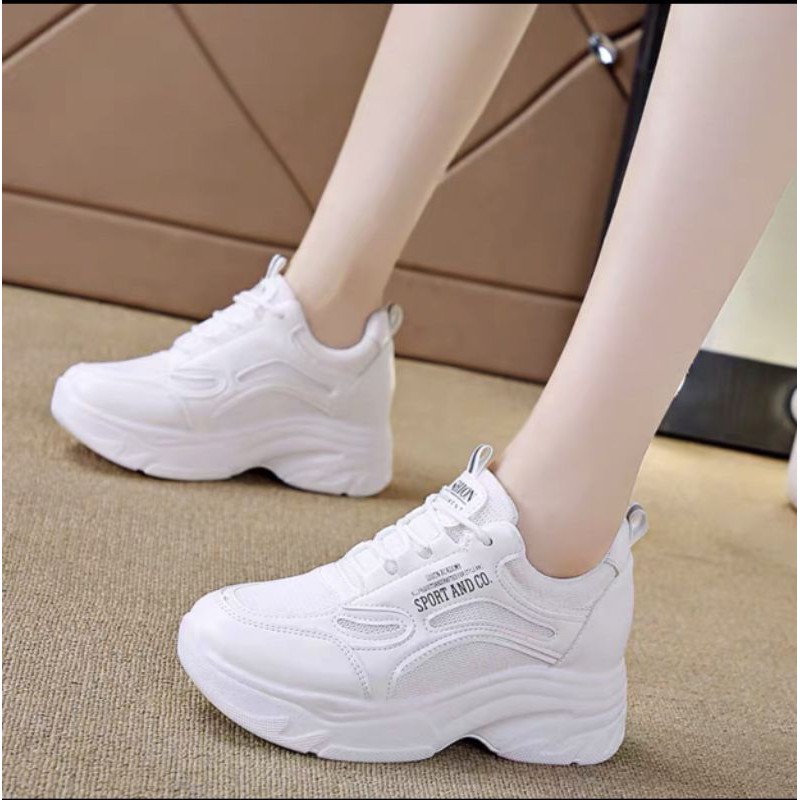 Giày thể thao tăng chiều cao nâng đế 7 phân