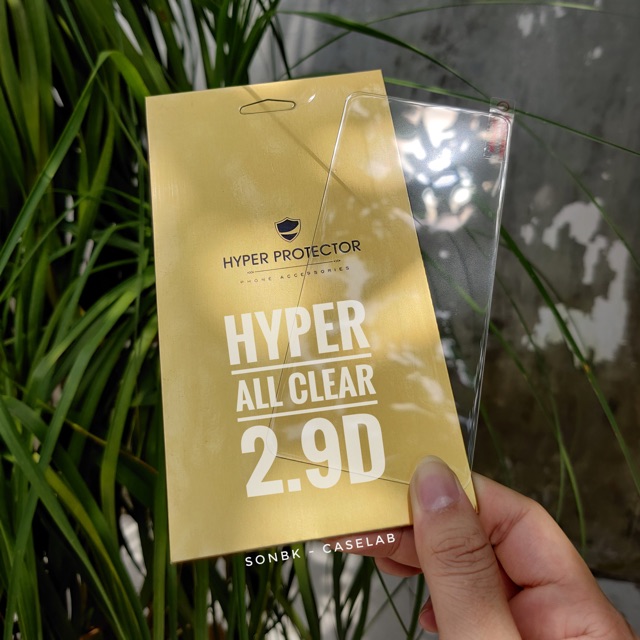 Cường lực HYPER 2.9D siêu bo mép cho iPhone 15, 14, 13, 12, 11, 11 pro, 11 pro max, 6, 7, 8, X, Xr, Xs,...