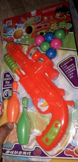 Mô hình tập bắn boowling bằng nhựa