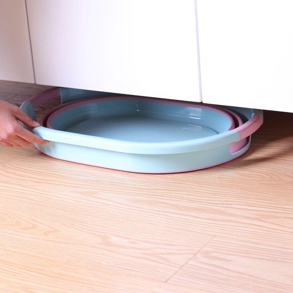 1 Giỏ Đựng Đồ Giặt Bằng PP Có Thể Gấp Lại Tiện Dụng